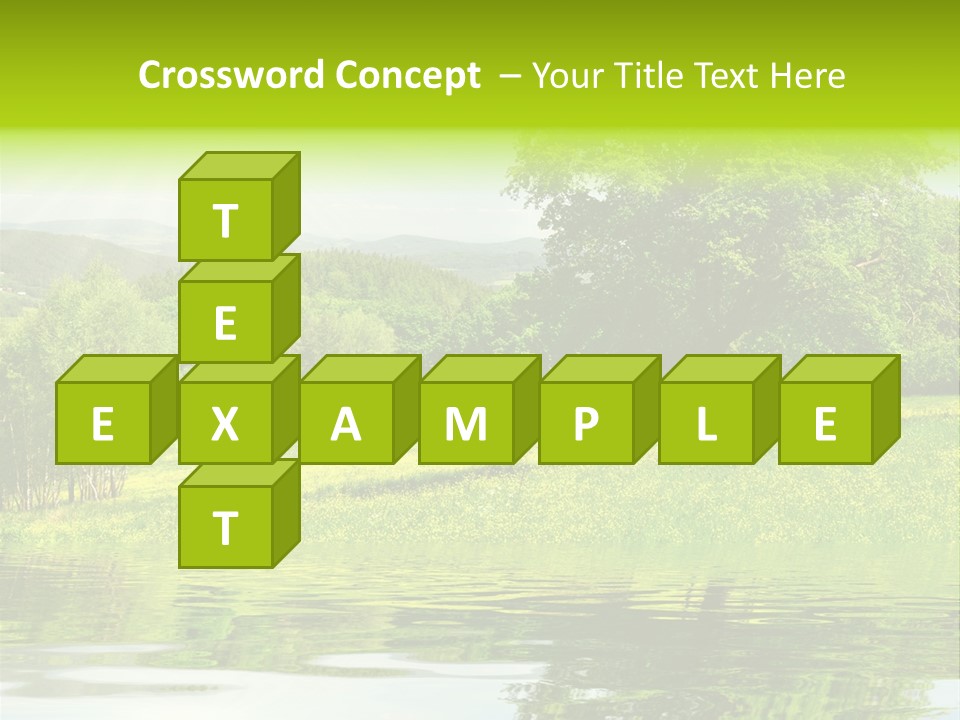 Spring Landscape PowerPoint Template