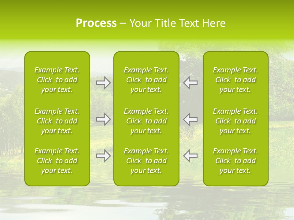 Spring Landscape PowerPoint Template