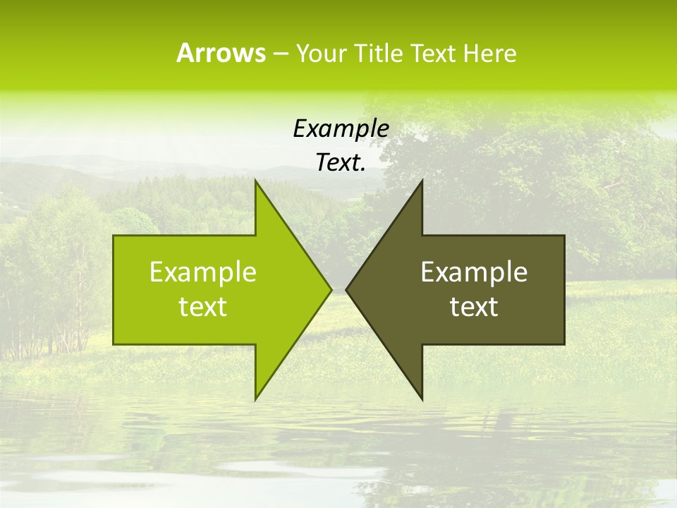 Spring Landscape PowerPoint Template