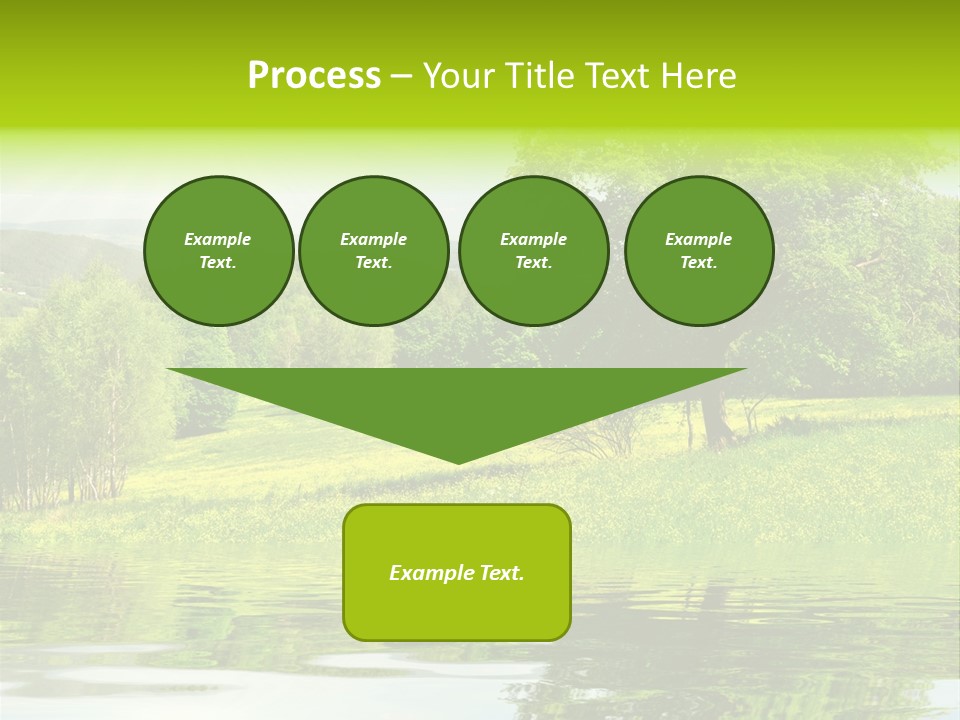 Spring Landscape PowerPoint Template