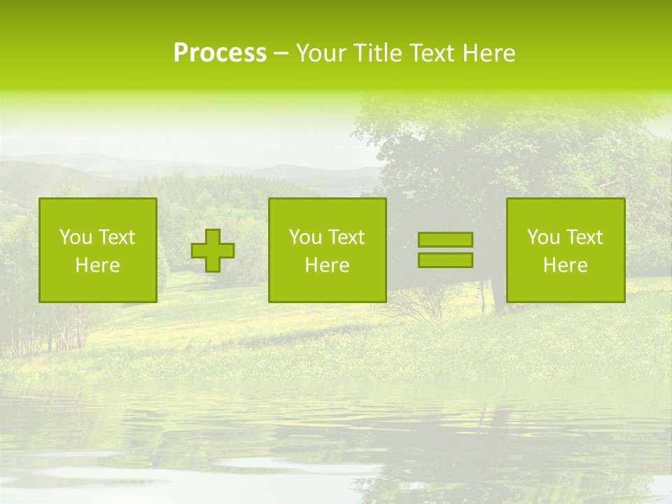 Spring Landscape PowerPoint Template