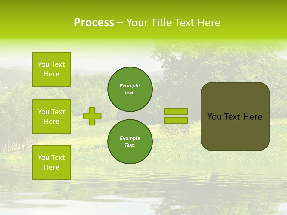 Spring Landscape PowerPoint Template