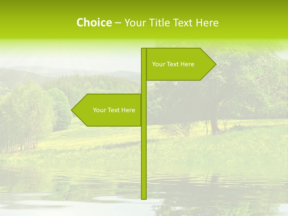 Spring Landscape PowerPoint Template