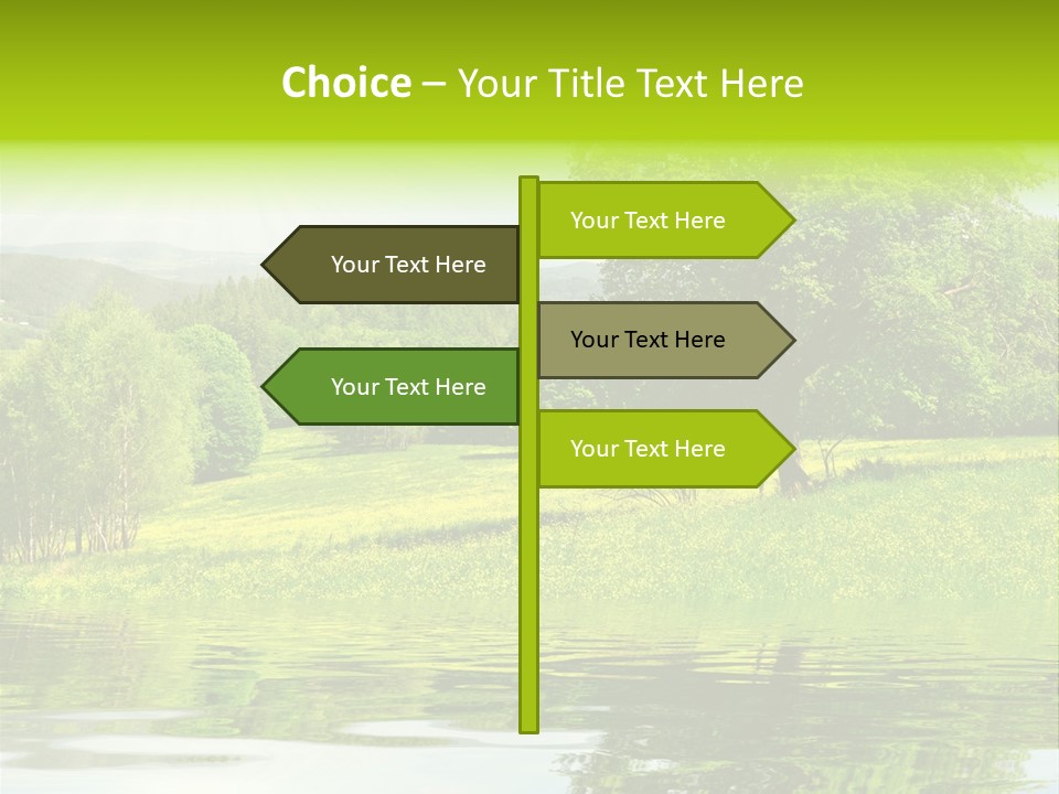 Spring Landscape PowerPoint Template