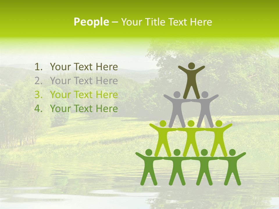 Spring Landscape PowerPoint Template