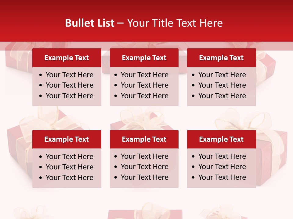 Quà Tặng PowerPoint Template