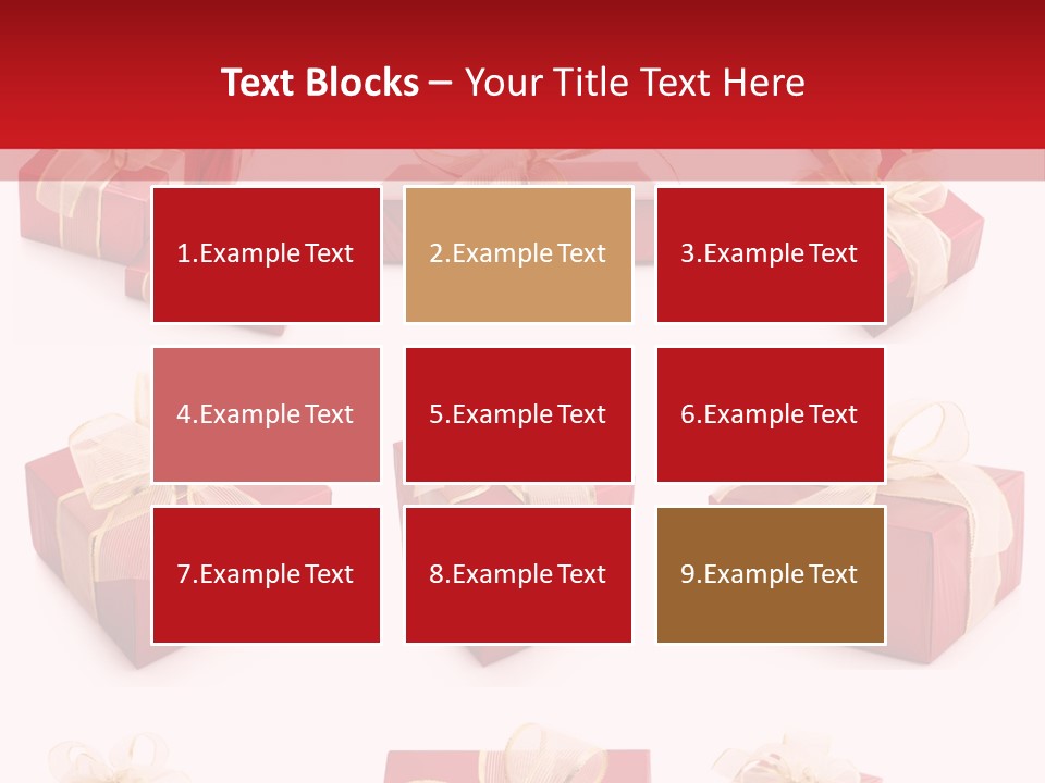 Quà Tặng PowerPoint Template