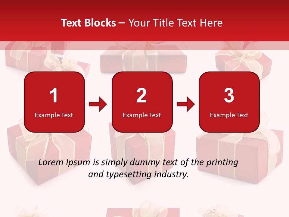 Quà Tặng PowerPoint Template