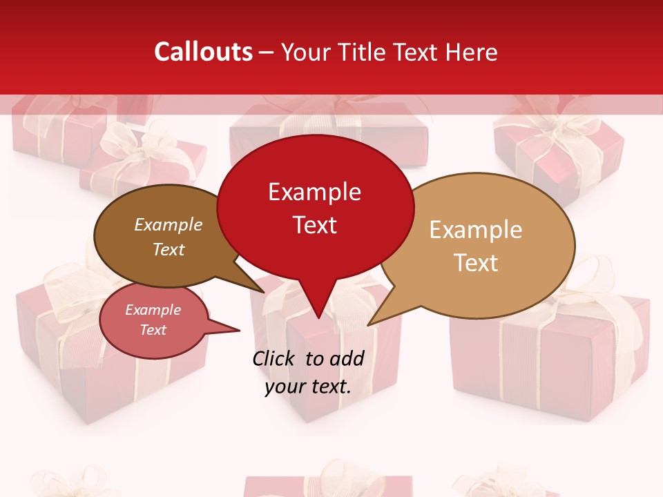 Quà Tặng PowerPoint Template