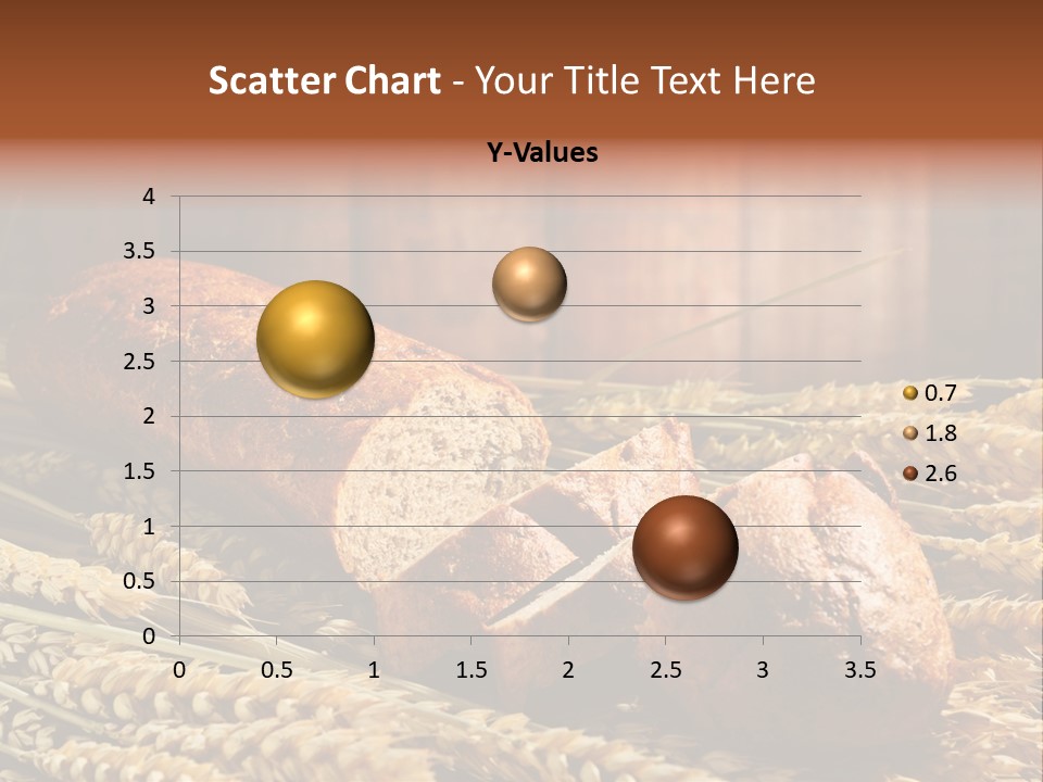 Rural Dough Sunflower PowerPoint Template