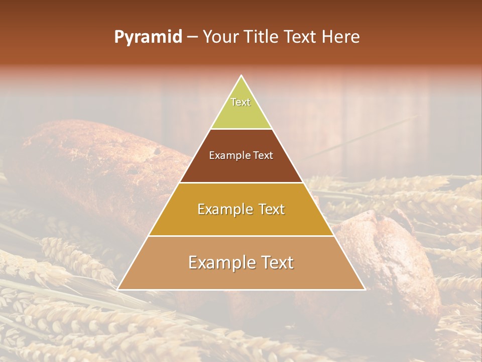 Rural Dough Sunflower PowerPoint Template