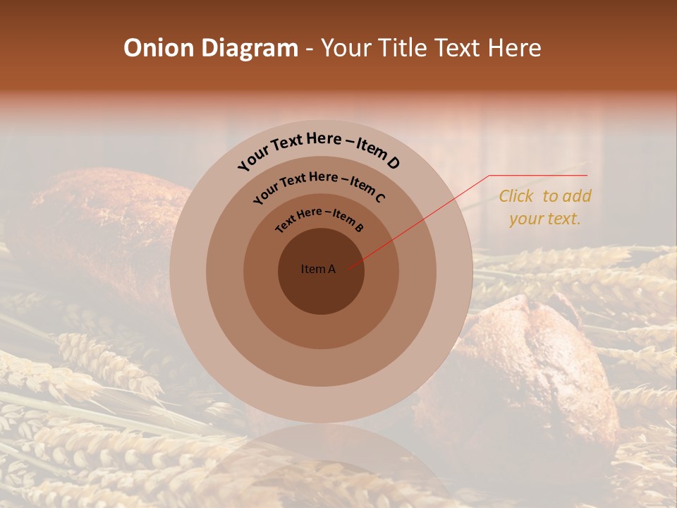 Rural Dough Sunflower PowerPoint Template