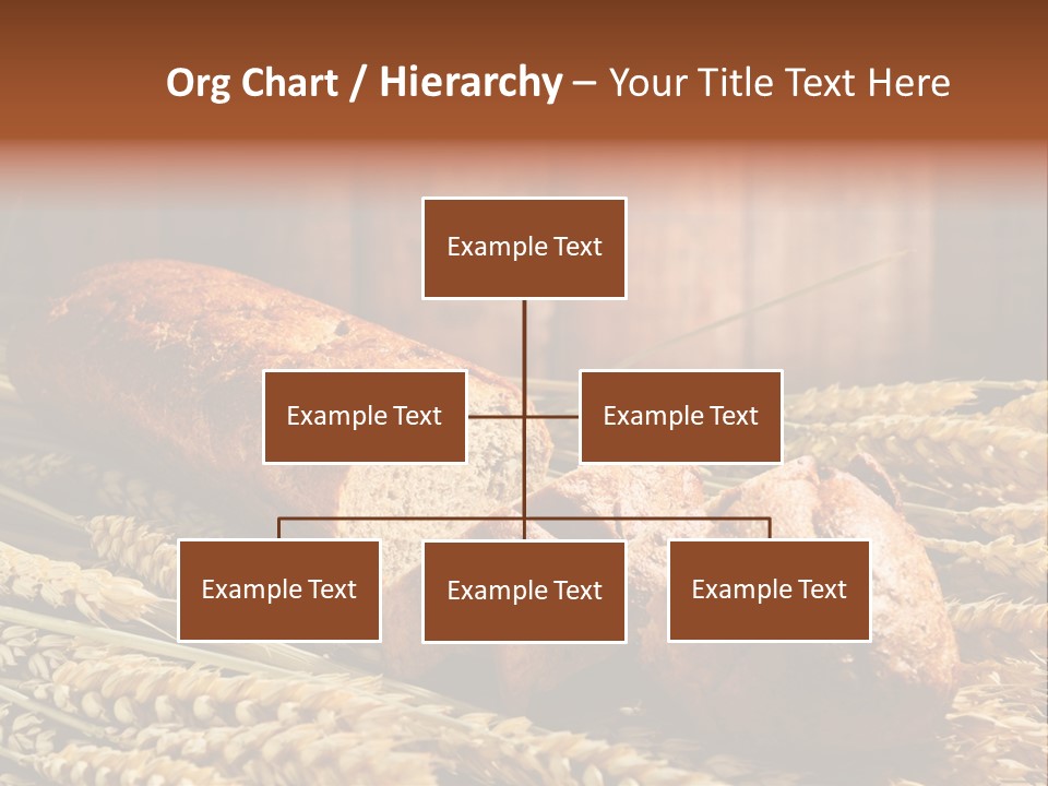 Rural Dough Sunflower PowerPoint Template