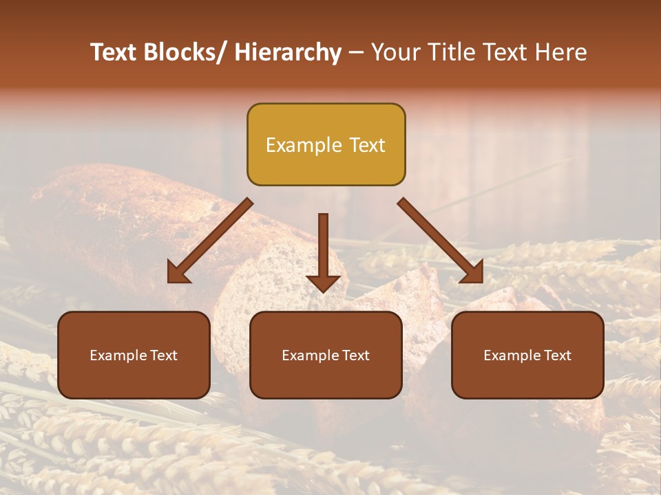 Rural Dough Sunflower PowerPoint Template