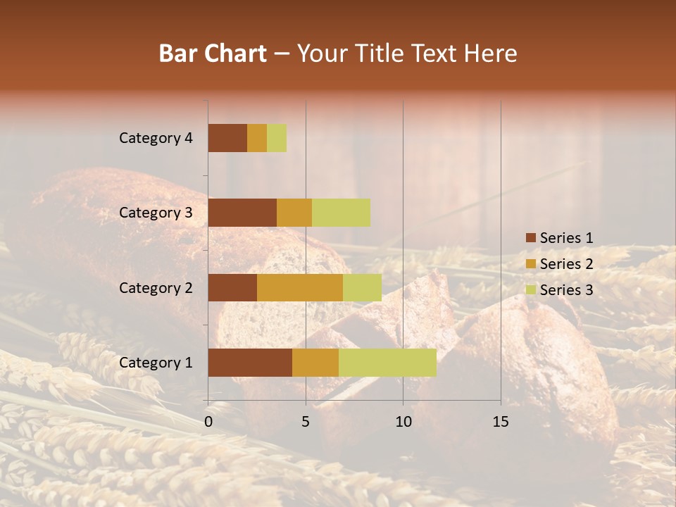 Rural Dough Sunflower PowerPoint Template