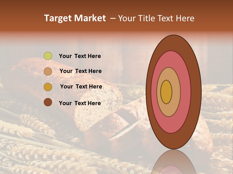 Rural Dough Sunflower PowerPoint Template