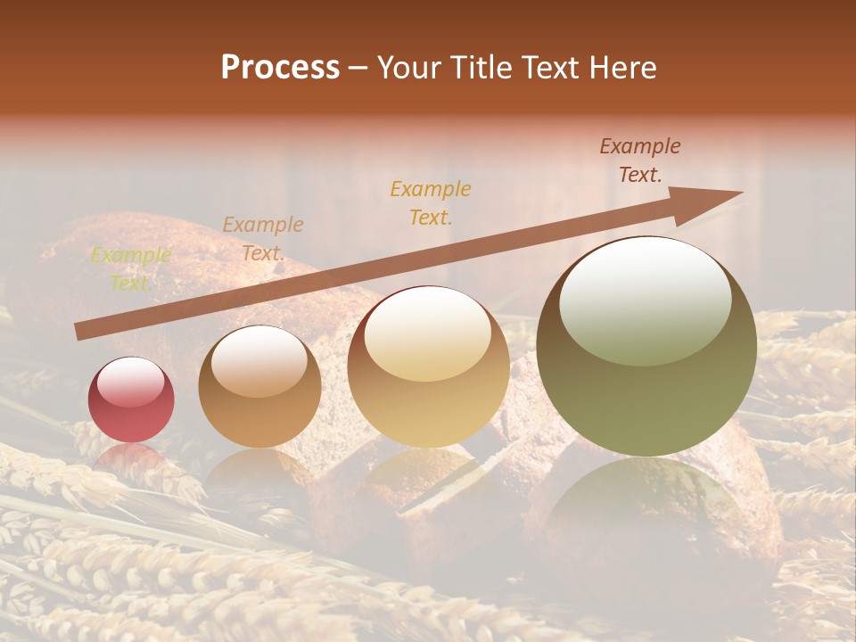 Rural Dough Sunflower PowerPoint Template