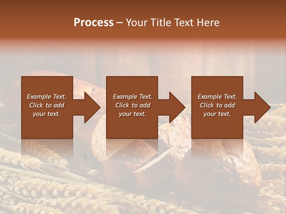 Rural Dough Sunflower PowerPoint Template