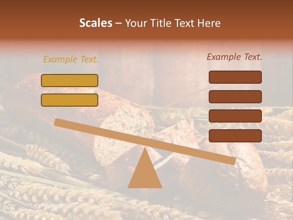 Rural Dough Sunflower PowerPoint Template