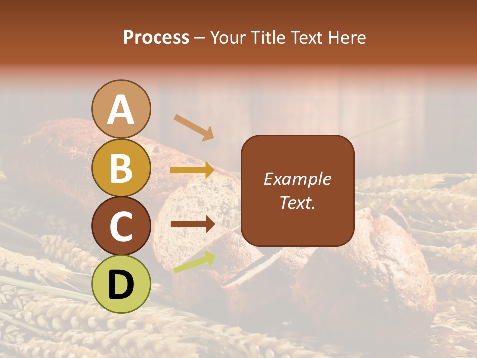Rural Dough Sunflower PowerPoint Template