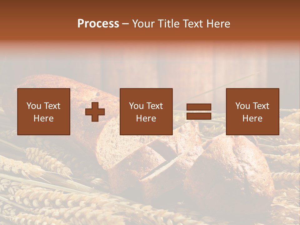 Rural Dough Sunflower PowerPoint Template