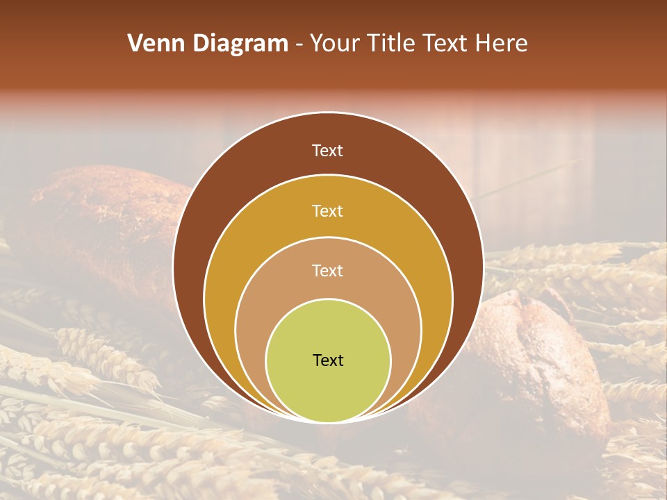 Rural Dough Sunflower PowerPoint Template