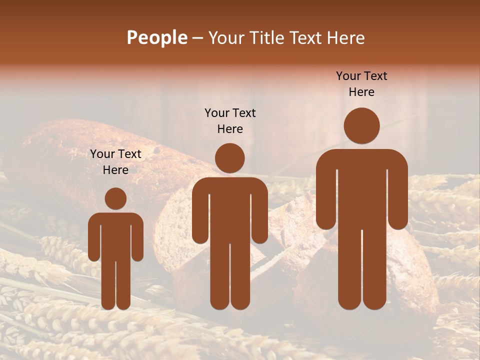 Rural Dough Sunflower PowerPoint Template