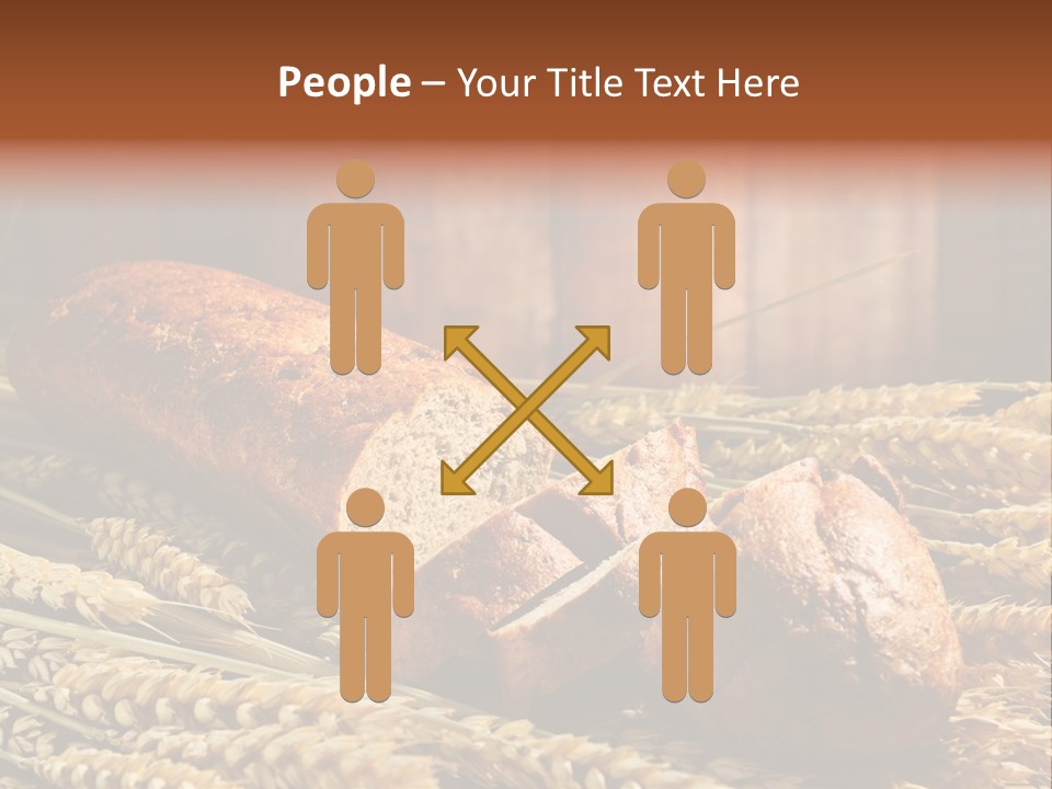 Rural Dough Sunflower PowerPoint Template