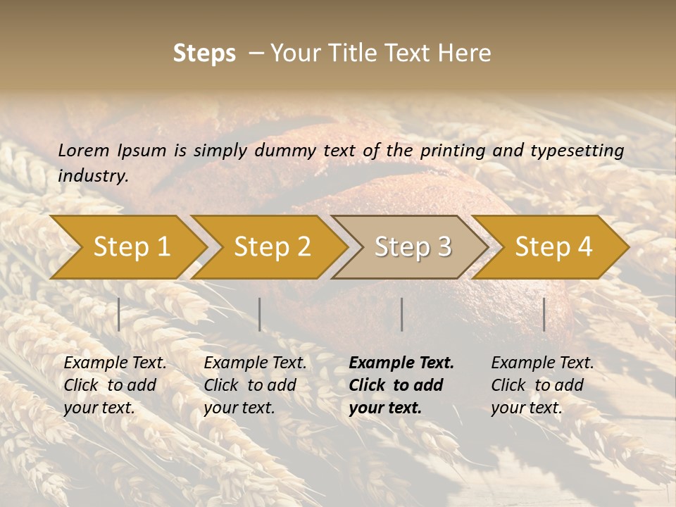 Baker Nutrition Composition PowerPoint Template