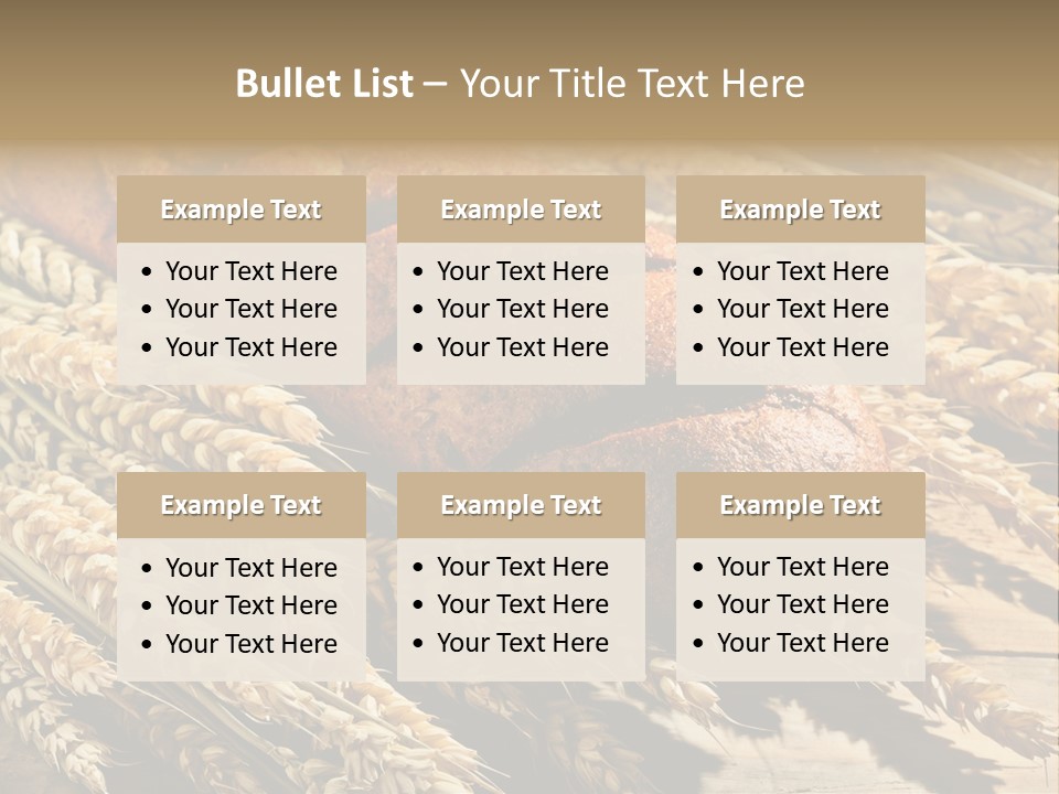 Baker Nutrition Composition PowerPoint Template