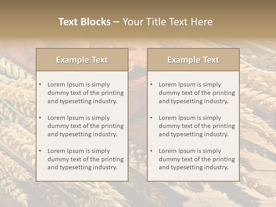 Baker Nutrition Composition PowerPoint Template