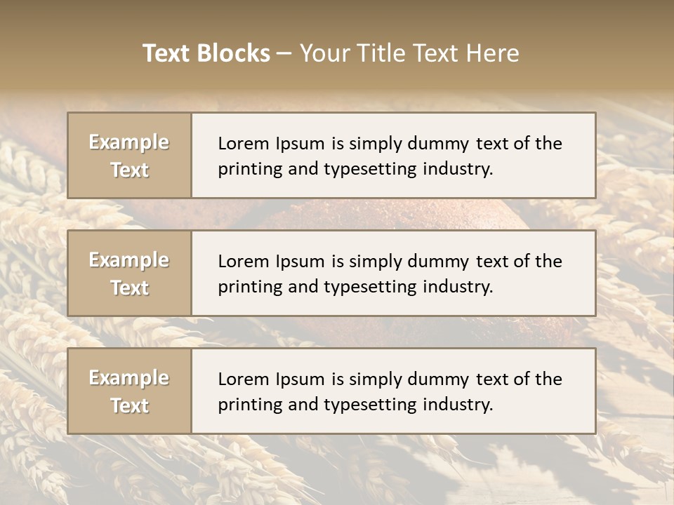 Baker Nutrition Composition PowerPoint Template