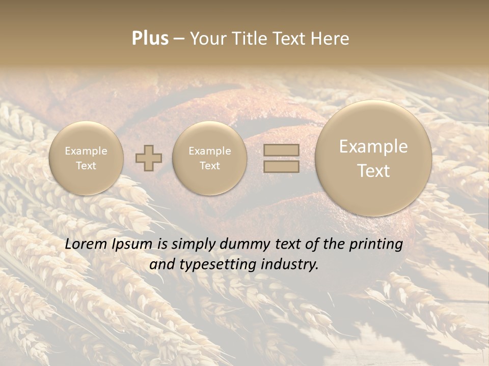 Baker Nutrition Composition PowerPoint Template