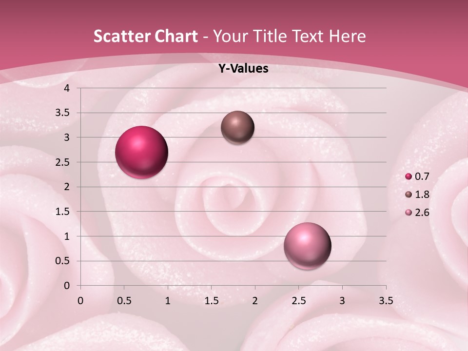 Roses Cake PowerPoint Template
