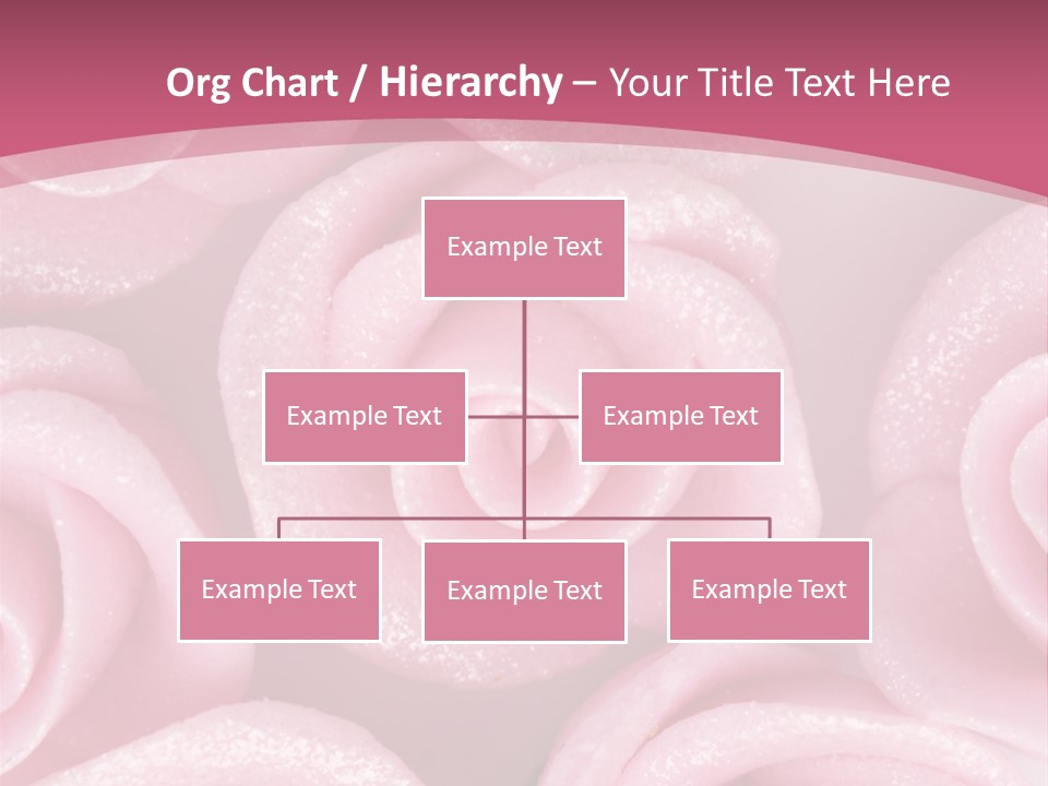 Roses Cake PowerPoint Template