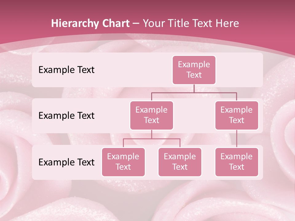 Roses Cake PowerPoint Template