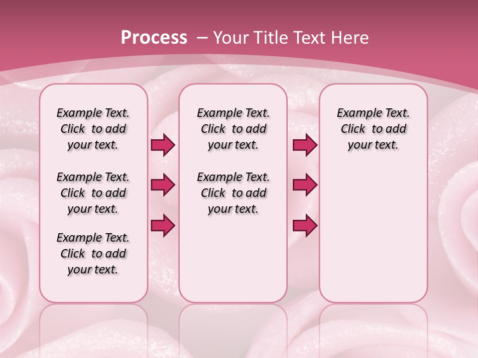 Roses Cake PowerPoint Template