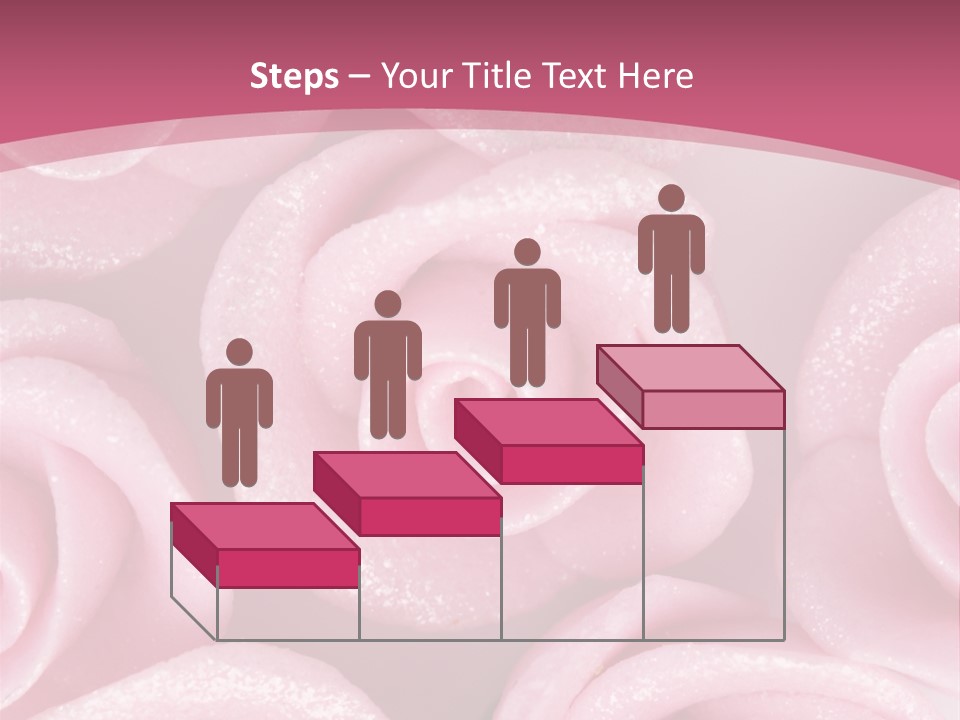 Roses Cake PowerPoint Template