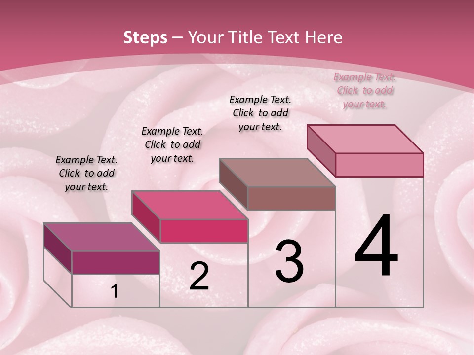 Roses Cake PowerPoint Template