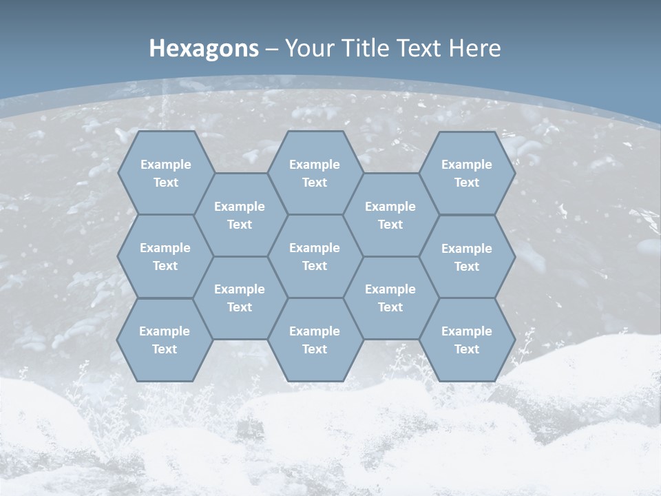Fantasy Snowy Forest PowerPoint Template