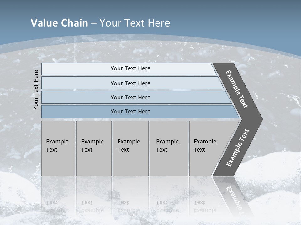 Fantasy Snowy Forest PowerPoint Template