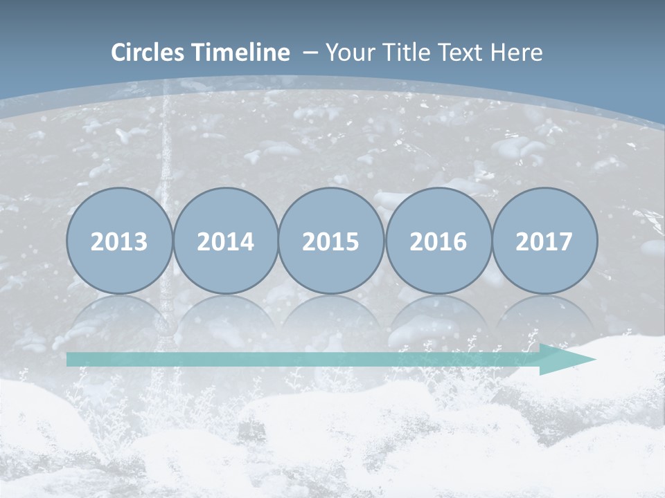 Fantasy Snowy Forest PowerPoint Template