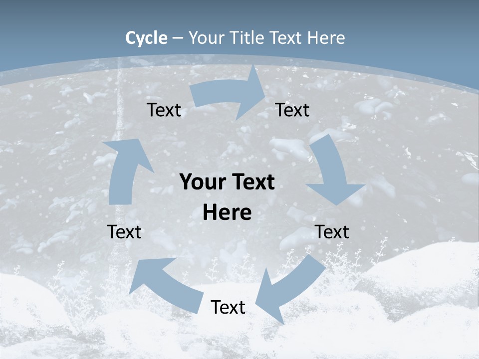 Fantasy Snowy Forest PowerPoint Template