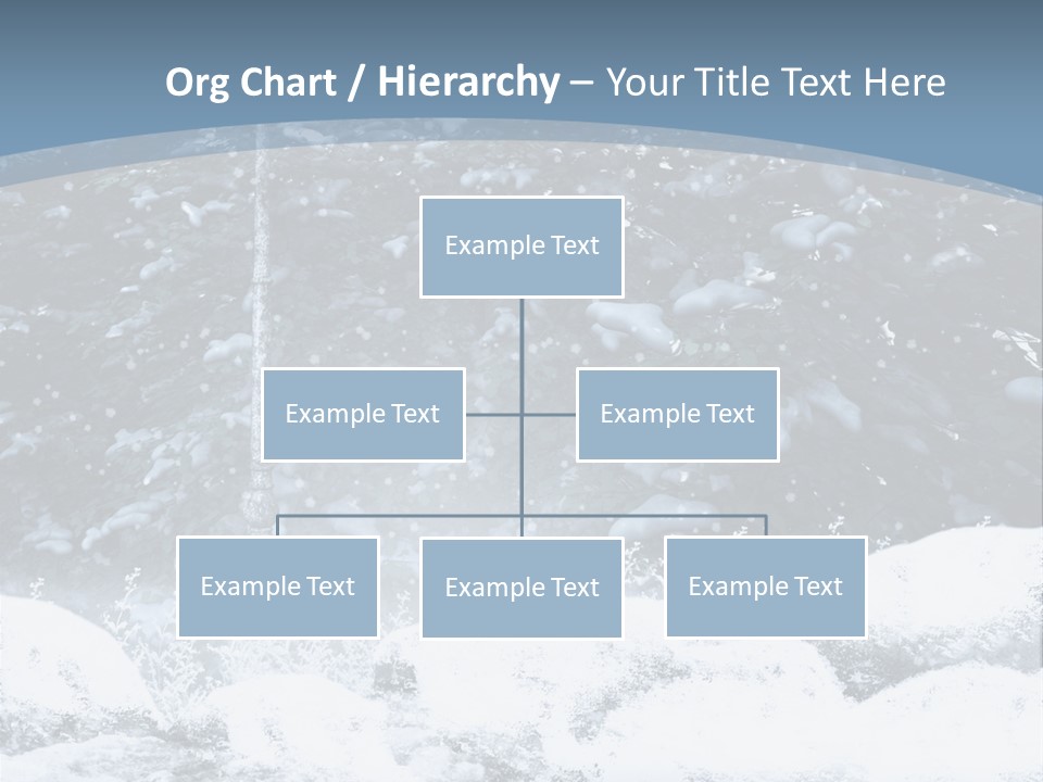 Fantasy Snowy Forest PowerPoint Template