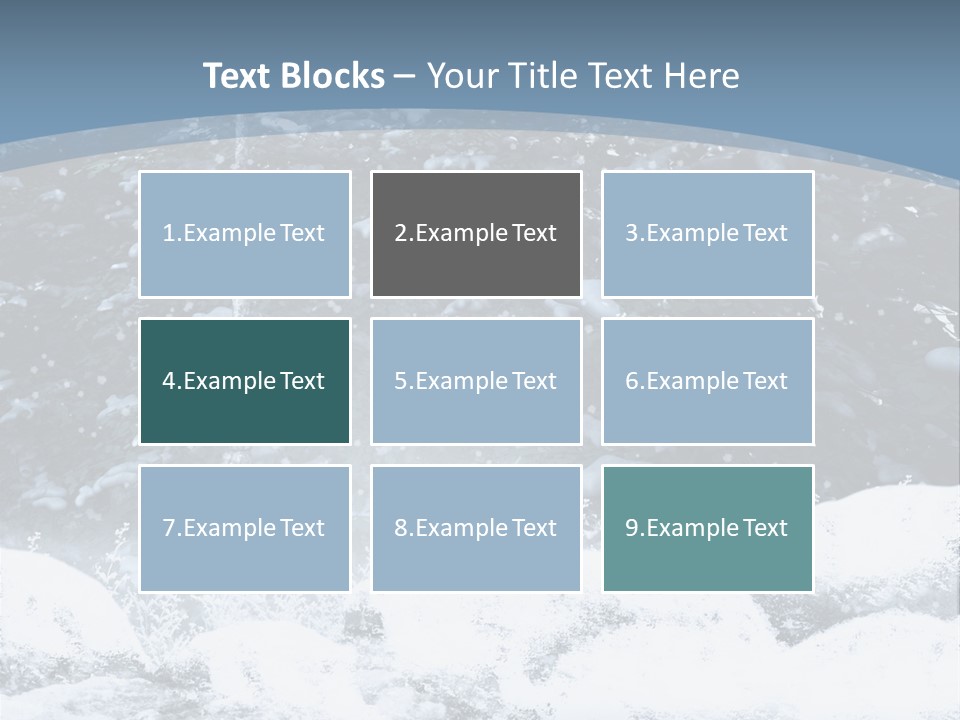Fantasy Snowy Forest PowerPoint Template