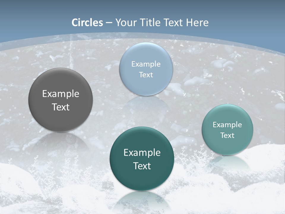 Fantasy Snowy Forest PowerPoint Template