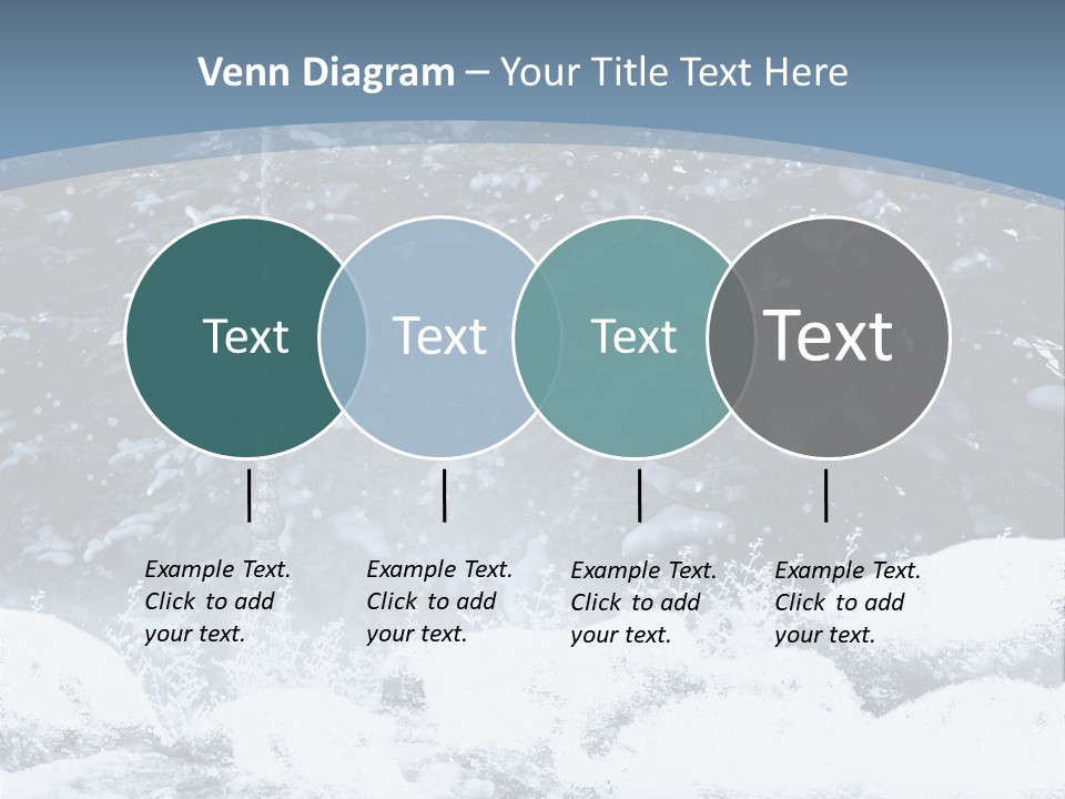 Fantasy Snowy Forest PowerPoint Template