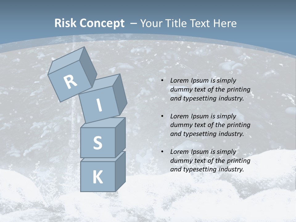 Fantasy Snowy Forest PowerPoint Template