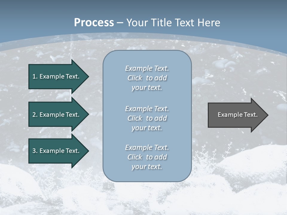 Fantasy Snowy Forest PowerPoint Template