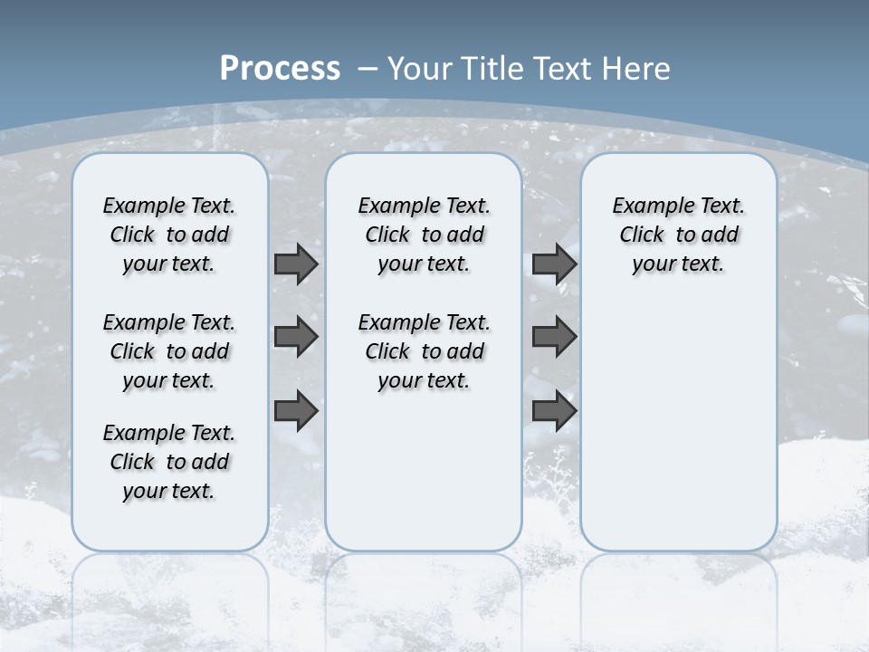 Fantasy Snowy Forest PowerPoint Template